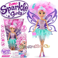 Sparkle Girlz Кукла принцеса Hair Dreams с розова коса и 5 изненади 100313